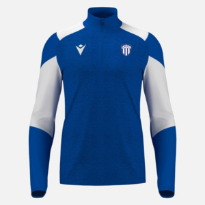 Sweat Izel 1/4 zip homme Bleu Royal